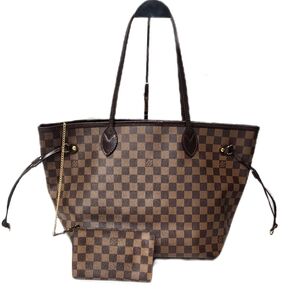 👜 Authentic Louis Vuitton Neverfull Damier Ebene Tote MM